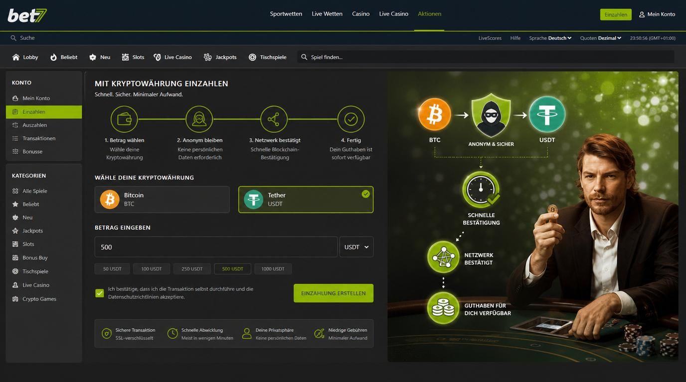 Krypto-Zahlung mit Symbolen für Privatsphäre, Geschwindigkeit &amp, wenig Aufwand.